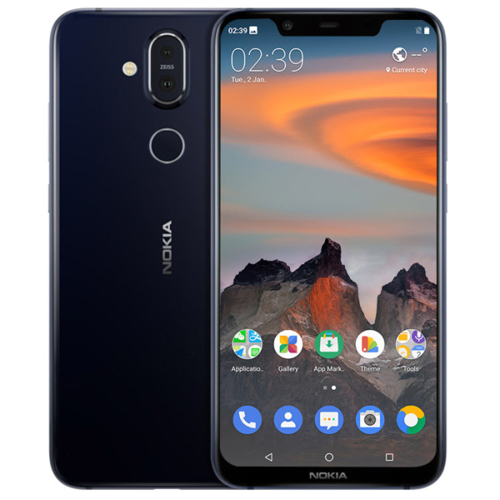 Refurbished NOKIA X7 6+128g Smartphone 6.18 inch android 8.1 3500mAh 13MP+20MP Camera Mobile phone