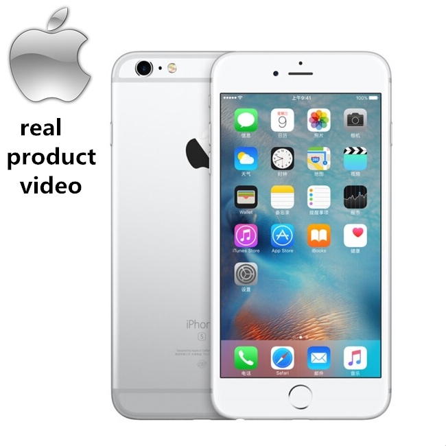 Refurbished iPhone 6S -16GB/32GB+2GB -12 MP+5MP- 4.7 Inch+4G net without fingerprint unlock iPhone6S
