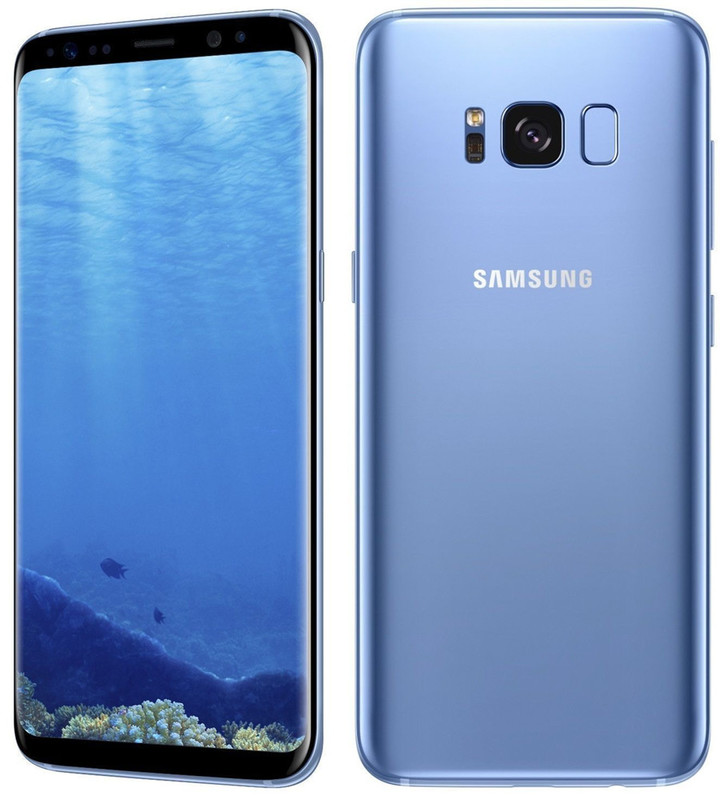 Refurbished Samsung Galaxy S8 64GB ROM+4GB RAM 5.8" 12MP+8MP smartphone with small black dot
