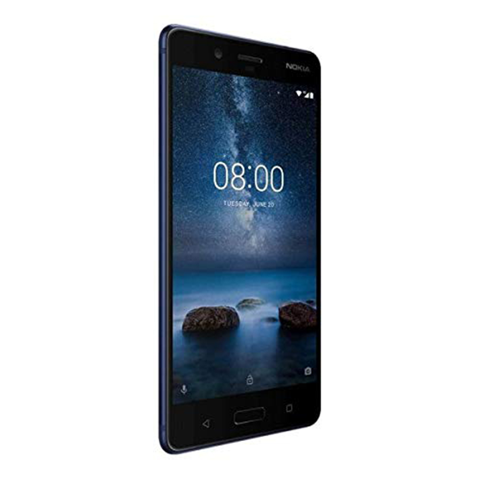 Refurbished Nokia 8  Mobile Phone 4GB RAM 64GB ROM 5.3" Snapdragon 835 Dual 13MP Camera NFC 4G phone