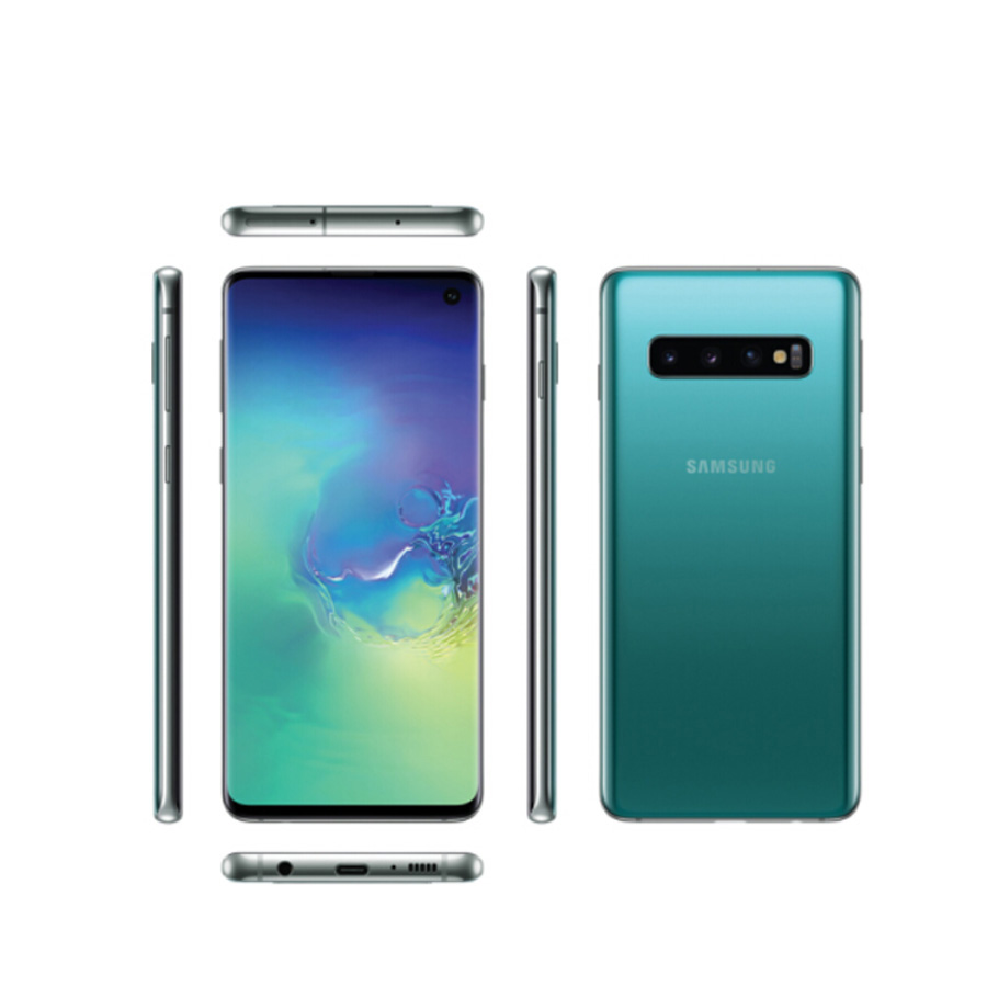 Refurbished Samsung Galaxy S10 6.1" 4G Phone 8GB RAM 128GB ROM  3 rear Camera 3400mAh NFC Phone
