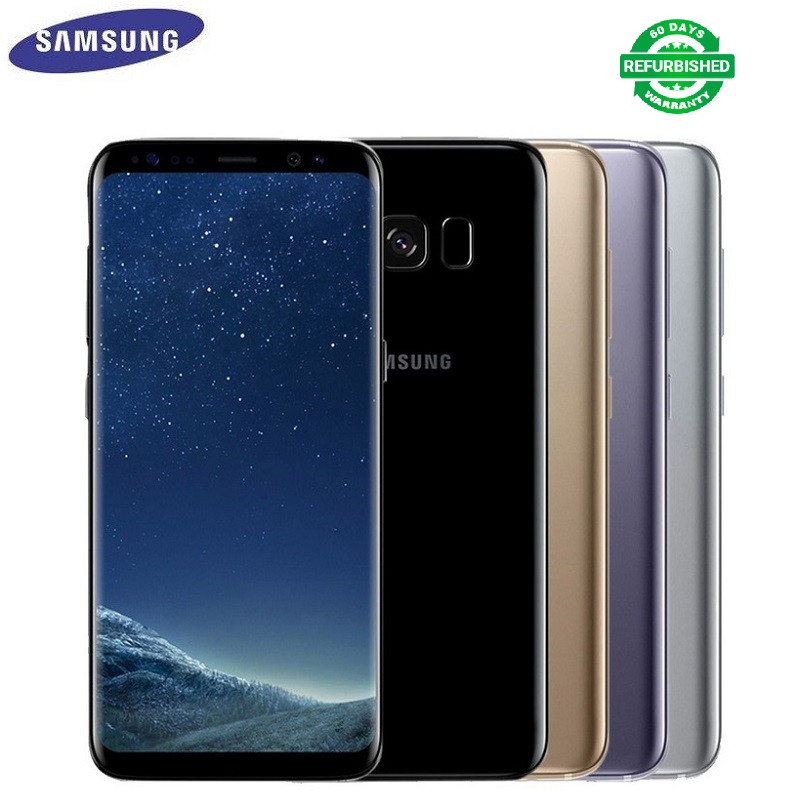 Refurbished Samsung Galaxy S8/S8 Plus 64GB ROM+4GB RAM single sim 12+8MP smartphone Samsung