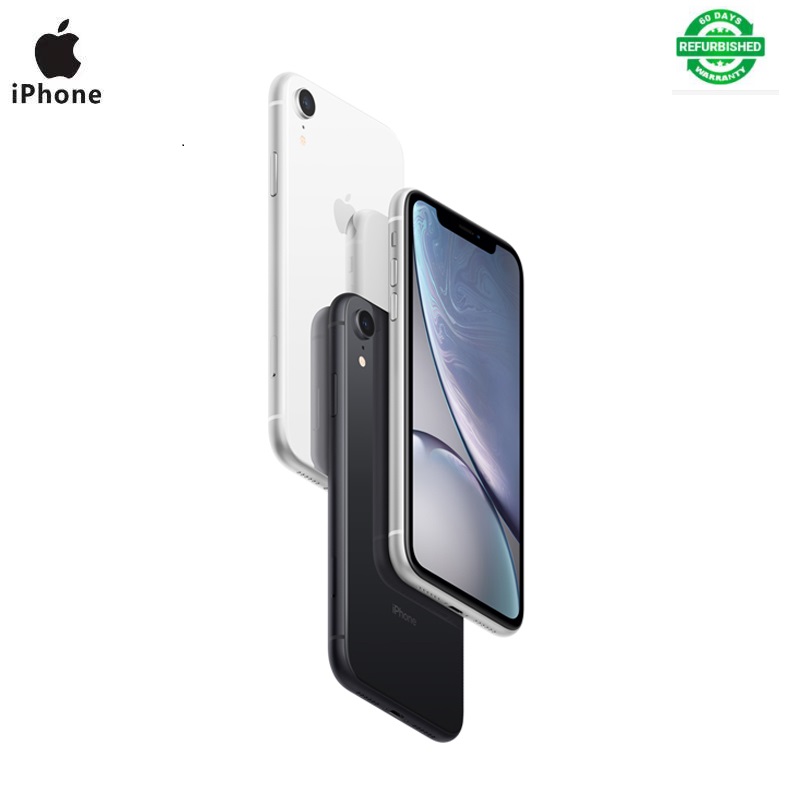 Refurbished iphone XR 256GB dual sim 12MP 6.1 inch without face iphone