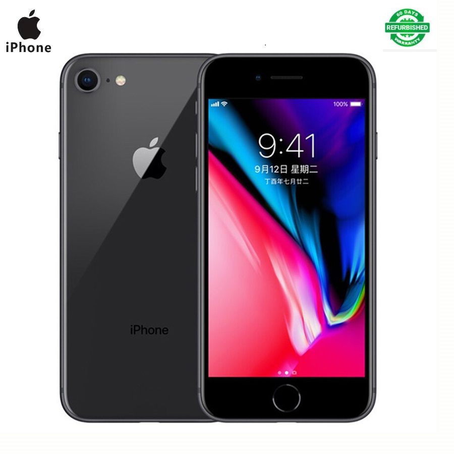 Refurbished phone iphone 8 256GB +2GB 12MP+7MP 4.7 inch apple mobile without fingerprint iphone8