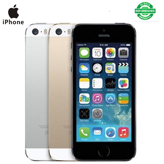 Refurbished Unlocked Apple iphone 5S 64GB ROM IOS iphone 5s with fingerprint Cell phone iPhone5s