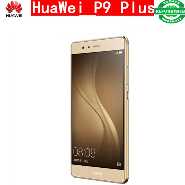 Refurbished phone HUAWEI P9plus 3+32GB -5.2''screen-12+8MP-Double SIM smartphone