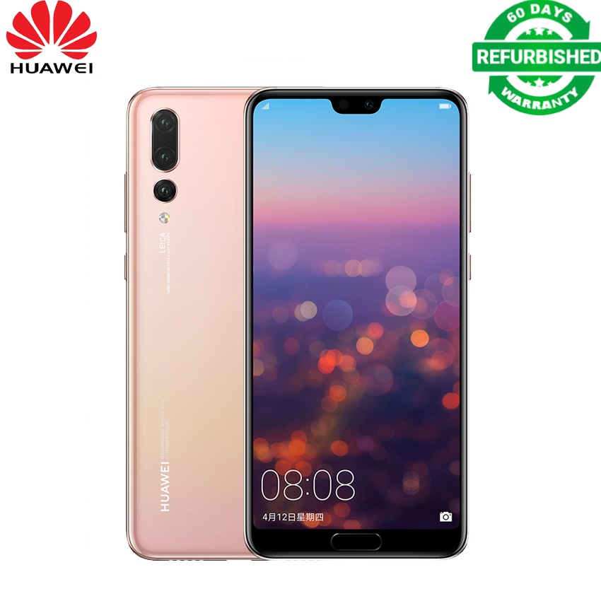 Refurbished HuaWei P20 Pro 4G LTE  6G+256GB 6.1" Mobile Phone Kirin 970 Android 8.1