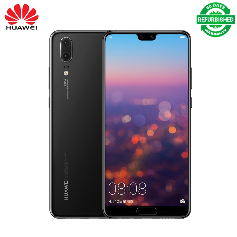 Refurbished HuaWei P20 Pro 4G LTE  6G+64GB 6.1" Mobile Phone Kirin 970 Android 8.1