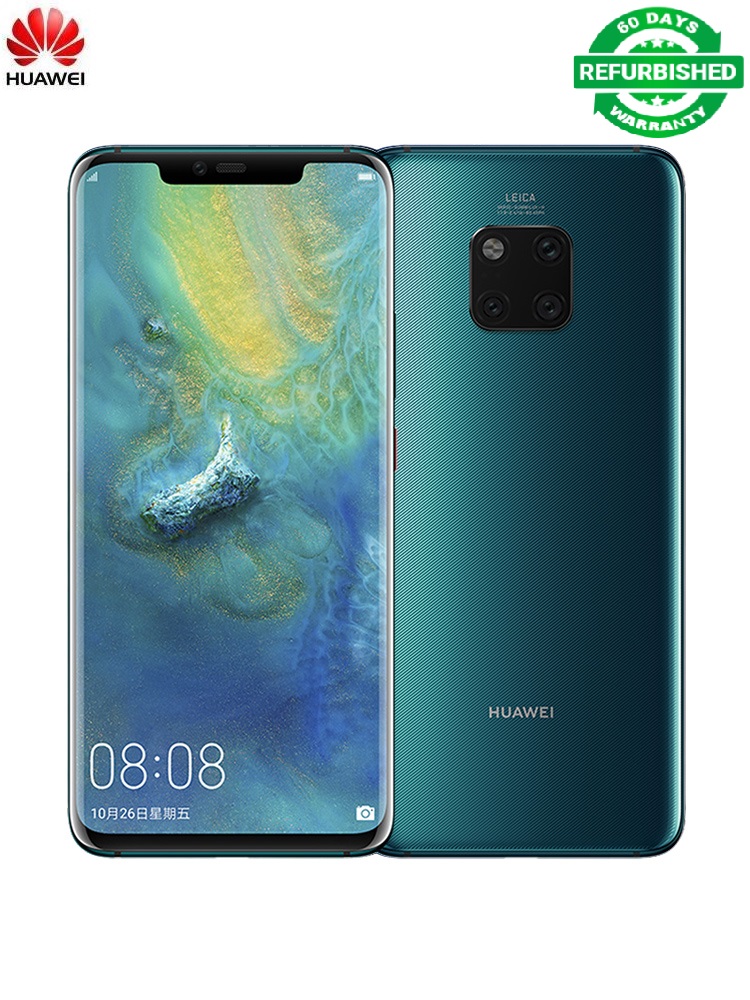 Refurbished HUAWEI Mate20 pro UD 6G+128G/8+256G 6.39 Inch Full Screen 40MP+24MP   4G Smart Phone