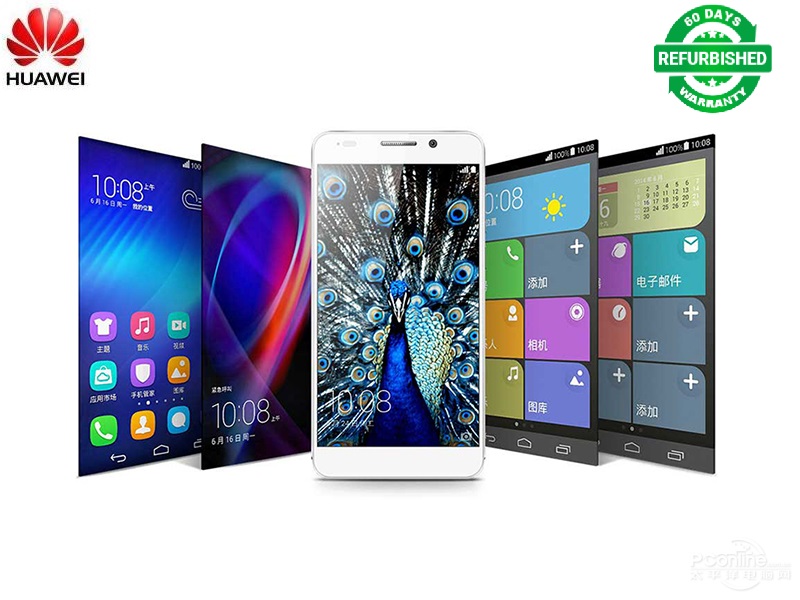 Refurbished phone Huawei Honor 6 3+32GB -5''screen 13+5 MP- -3100mAh smartphone Honor6