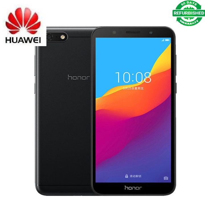 Refurbished Huawei Y5 Prime 2018 LTE Smartphone 5.45" Dual SIM Dual Standby 13MP Camera Face Unlock