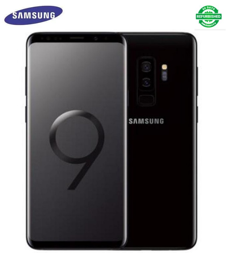 Refurbished Samsung Galaxy S9 Plus S9 + Smartphone 6.2 inch 6GB +64GB  Single SIM black