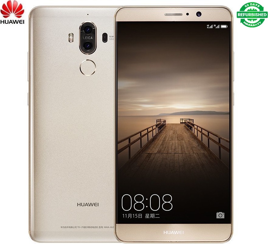 Refurbished HuaWei Mate 9 4G LTE 32GB/64GB/128GB 5.9" smartPhone Android 7.0 20MP NFC Huawei mate9