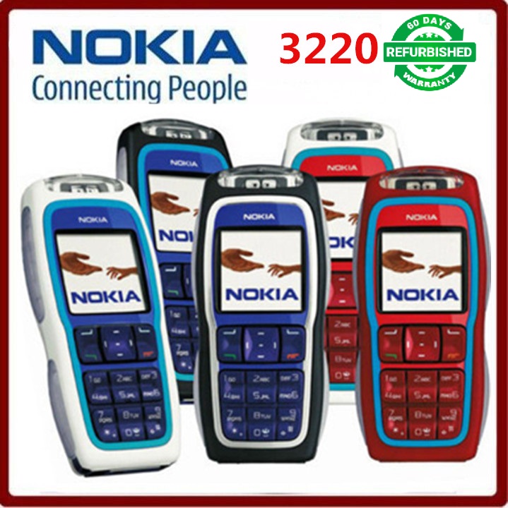 Refurbished phone Nokia 3220 Unlocked GSM900/1800/1900 Cheap Mobile Phone