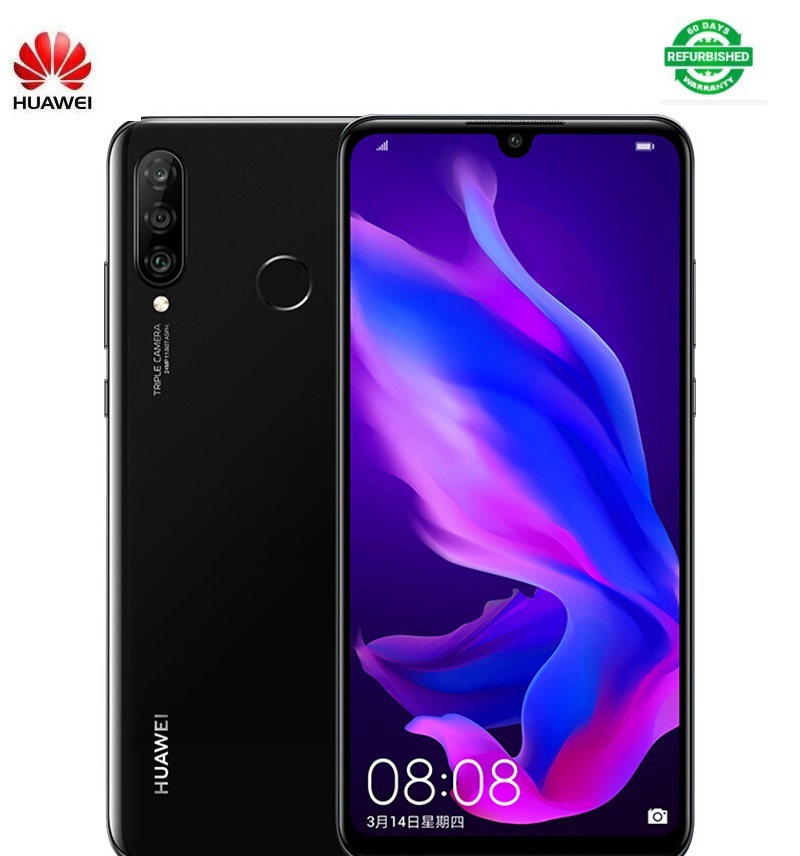Refurbished phone Huawei P30 Lite(original clean screen) 6.15inch 128GB + 4GB Dual SIM 32MP+24MP 3340mah Huawei P30Lite Smartphone