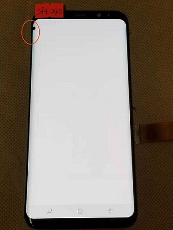 Refurbished Samsung Galaxy S8 dual SIM Smartphone 5.8'' full screen 4GB RAM 64GB ROM with one dot
