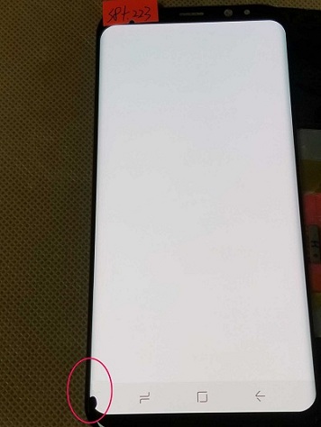 Refurbished Samsung Galaxy S8 dual SIM Smartphone 5.8'' full screen 4GB RAM 64GB ROM with one dot