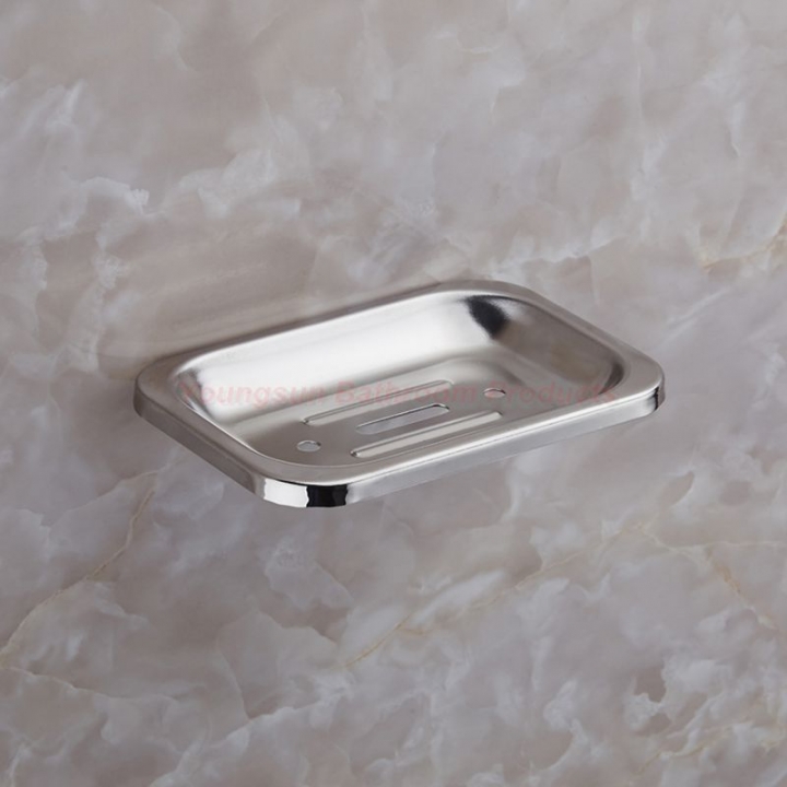 Bathroom Stainless Steel Fancy Soap Dish Shower Soap Tray Soap Case Soap Saucer Soap Holder