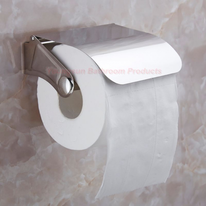Cheap Bathroom Accessories Stainless Steel Toilet Tissue Dispenser Toilet Paper Roll Holder
