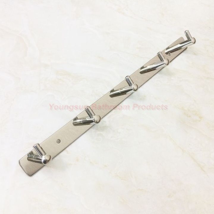 Strong and Durable Luxury Stainless Steel Bathroom and Bedroom Coat Hook Robe Hook Clothes Hook
