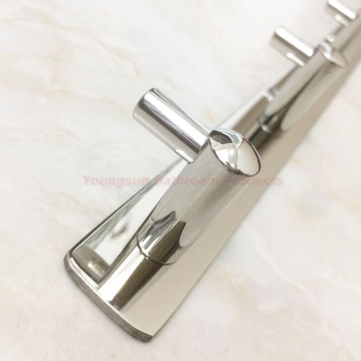 Strong and Durable Luxury Stainless Steel Bathroom and Bedroom Coat Hook Robe Hook Clothes Hook