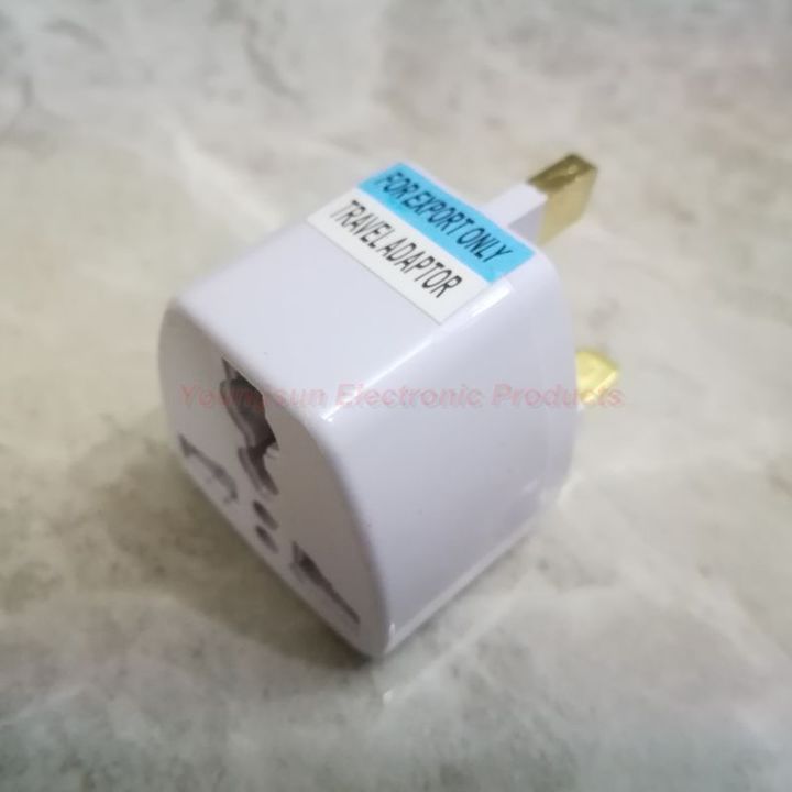 UK Standard Plug Adapter Travel Universal Wall Charge Socket Insert Row Power Adapter