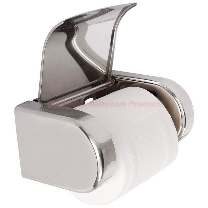Luxury Home Decor Sanitary Ware Stainless Steel Toilet Paper Roll Holder Toilet Tissue Dispenser