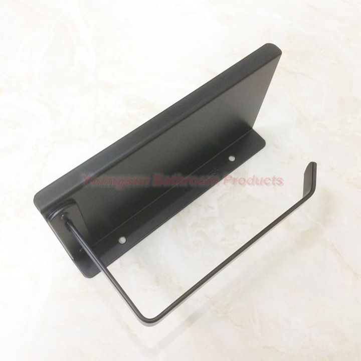 304 Stainless Steel Toilet Paper Dispenser SUS304 Toilet Paper Holder with Cell Phone Shelf