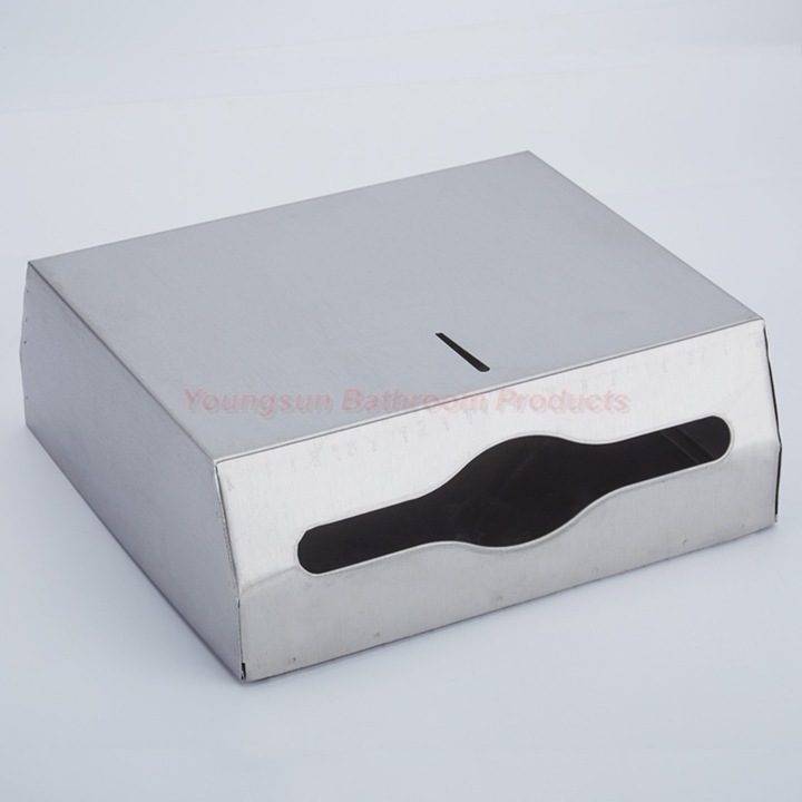 Bathroom Lockable Stainless Steel Hand Paper Towel Dispenser Tissue Paper Towel Holder Napkin Holder