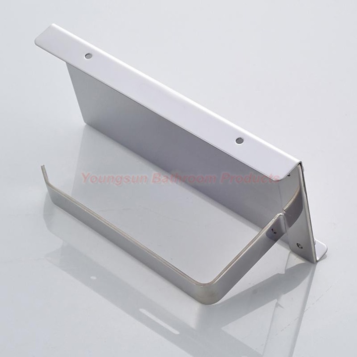 Bathroom Products Home Decor Stainless Steel Toilet Paper Dispenser with Mobile Phone Shelf