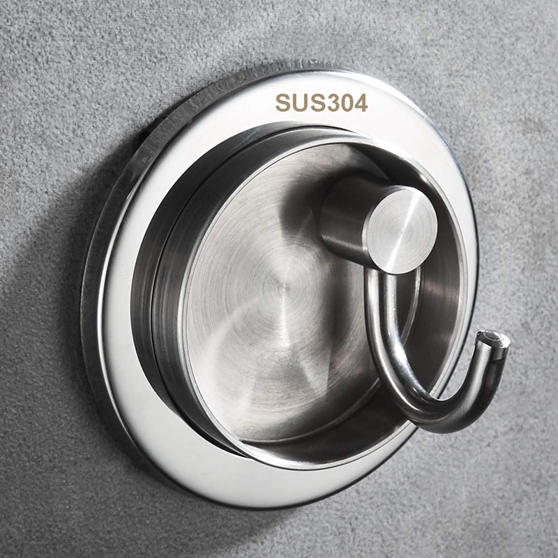 304 Stainless Steel Bath Towel Hook Porch Door Hidden Rotating Robe Hook Concealed Entrance Hook