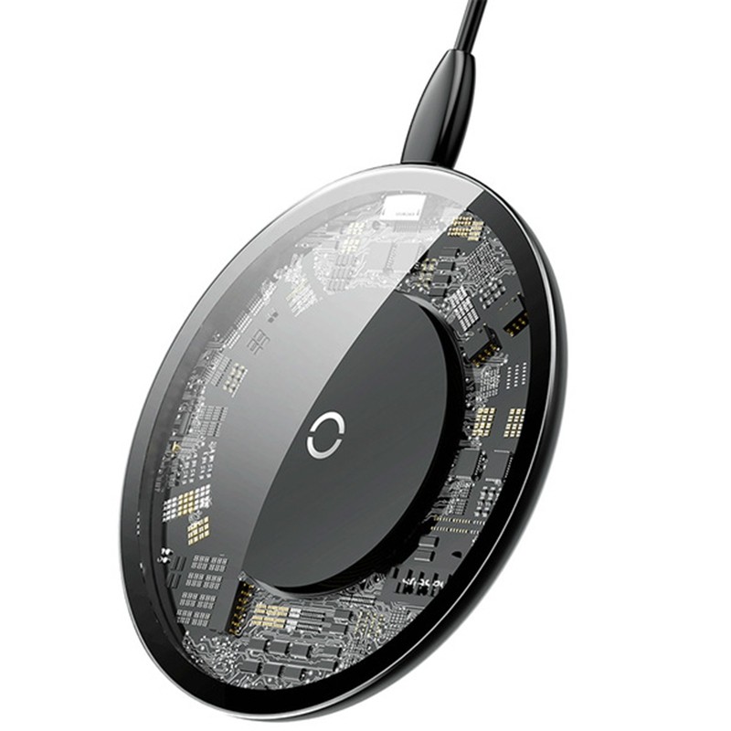 Universal Transparent Shell Fast Charging Wireless Charger 10W
