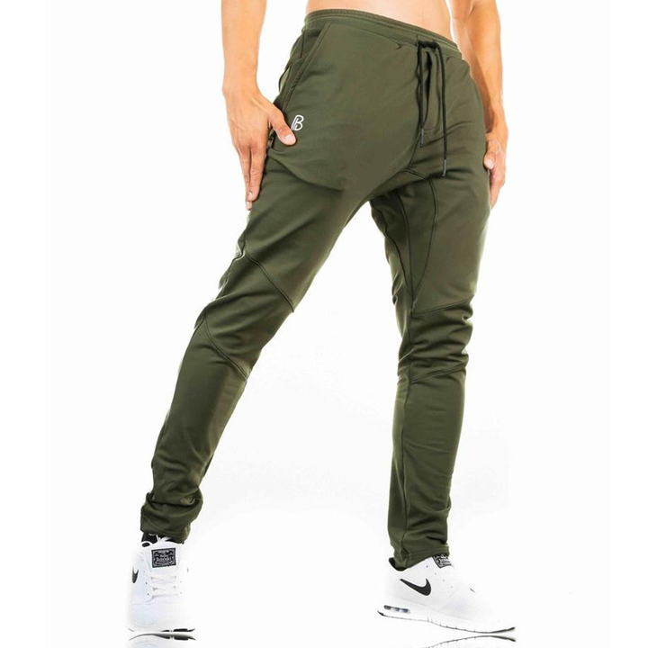 Fashion Mens Cotton Sweatpants Gyms Fitness workout solid trousers Pencil Pants Joggers Sportswear