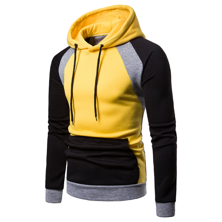 Lucky Men Sweater Hot Sell Men's Tops Hooded Color Sweater Large Size Sweater Jacket