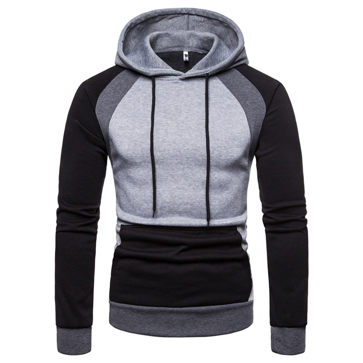 Lucky Men Sweater Hot Sell Men's Tops Hooded Color Sweater Large Size Sweater Jacket