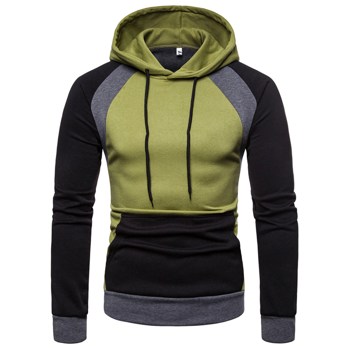 Lucky Men Sweater Hot Sell Men's Tops Hooded Color Sweater Large Size Sweater Jacket