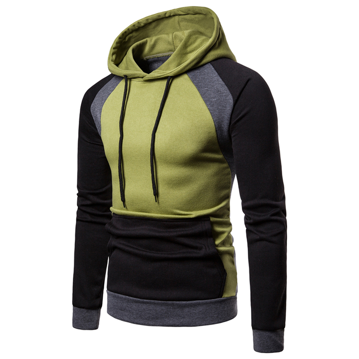 Lucky Men Sweater Hot Sell Men's Tops Hooded Color Sweater Large Size Sweater Jacket