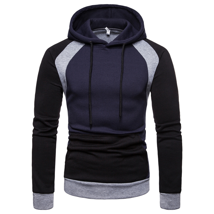 Lucky Men Sweater Hot Sell Men's Tops Hooded Color Sweater Large Size Sweater Jacket