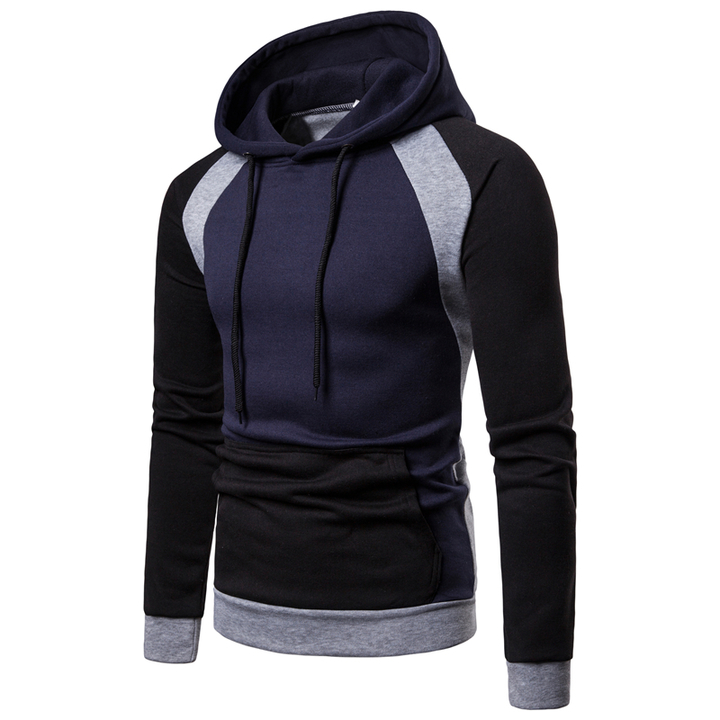 Lucky Men Sweater Hot Sell Men's Tops Hooded Color Sweater Large Size Sweater Jacket