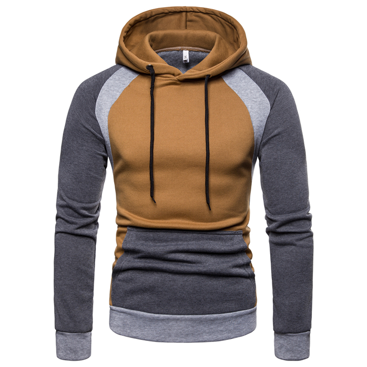 Lucky Men Sweater Hot Sell Men's Tops Hooded Color Sweater Large Size Sweater Jacket