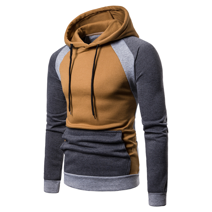 Lucky Men Sweater Hot Sell Men's Tops Hooded Color Sweater Large Size Sweater Jacket