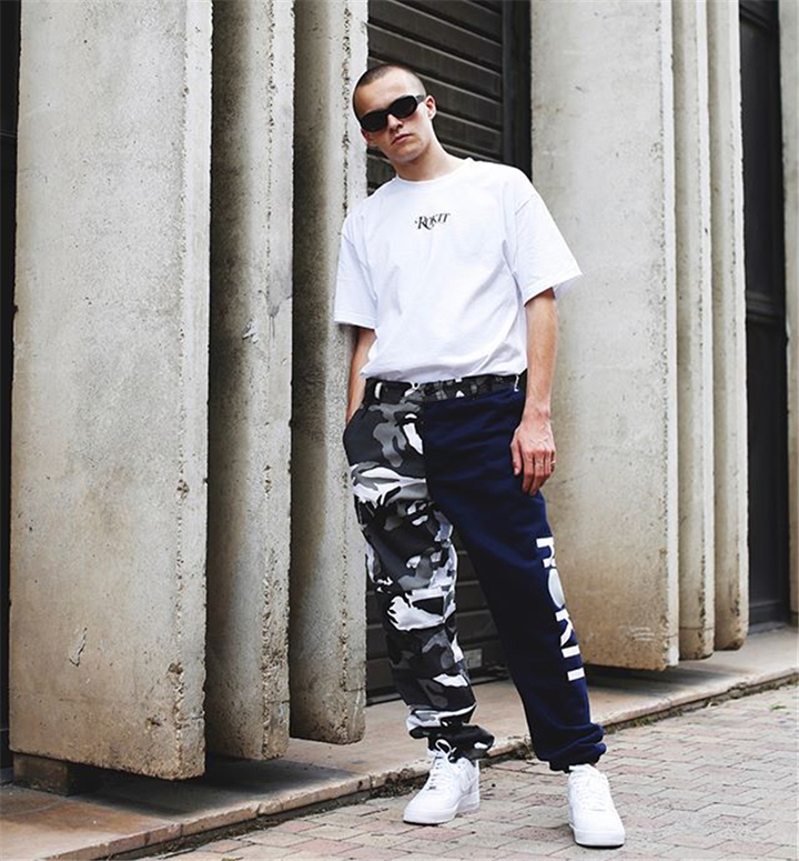 Lucky Men New arrival Men's Trousers Men's Clothes Camouflage Foot Sports Trousers