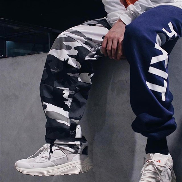 Lucky Men New arrival Men's Trousers Men's Clothes Camouflage Foot Sports Trousers