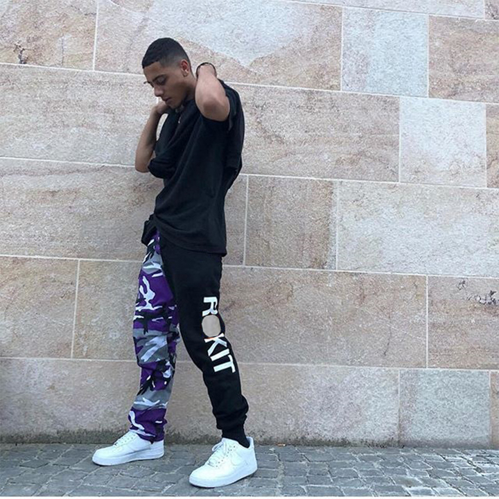 Lucky Men New arrival Men's Trousers Men's Clothes Camouflage Foot Sports Trousers