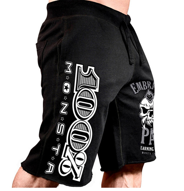 Lucky Men Fashion Men's Shorts five Pants Casual Running Big Print Sports Shorts For Men