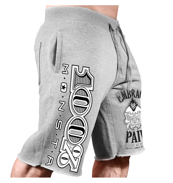 Lucky Men Fashion Men's Shorts five Pants Casual Running Big Print Sports Shorts For Men