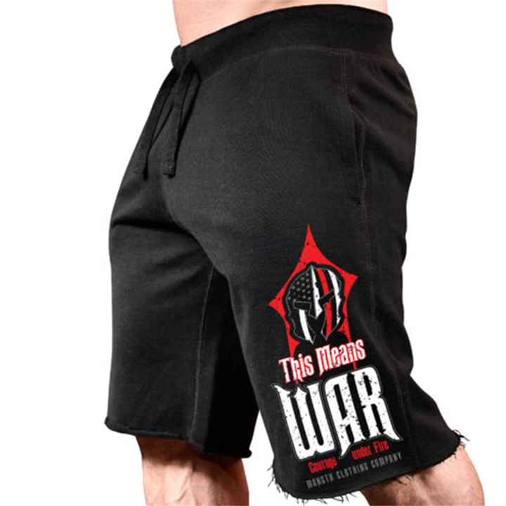 Lucky Men Direct marketing shorts Muscle brothers outdoor cotton men's shorts Running fitness shorts