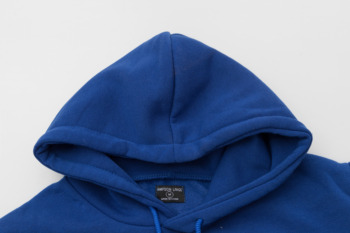 Plush sweater men's tide brand sports Japanese hoodie