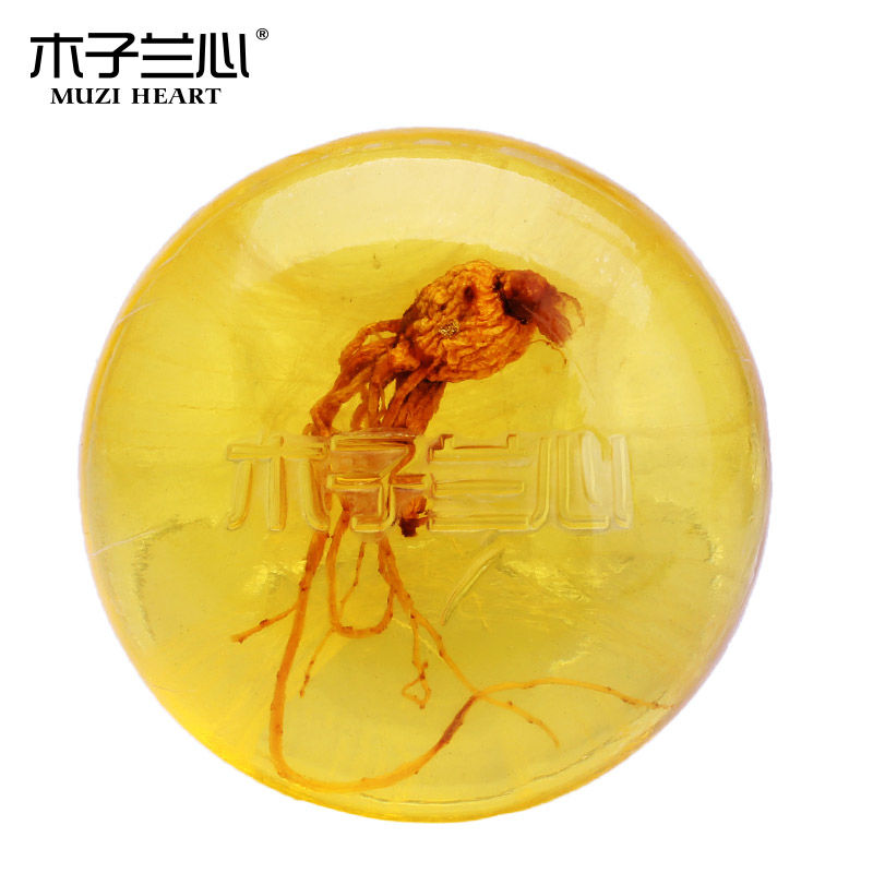 Ginseng in addition to mites net acne handmade soap natural essential oil oil control moisturizing
