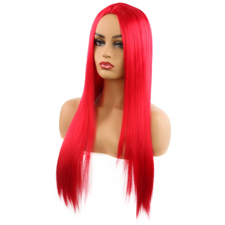 6 Colors Long Hair Wig Female's Wigs Synthetic Wigs Women's Wigs